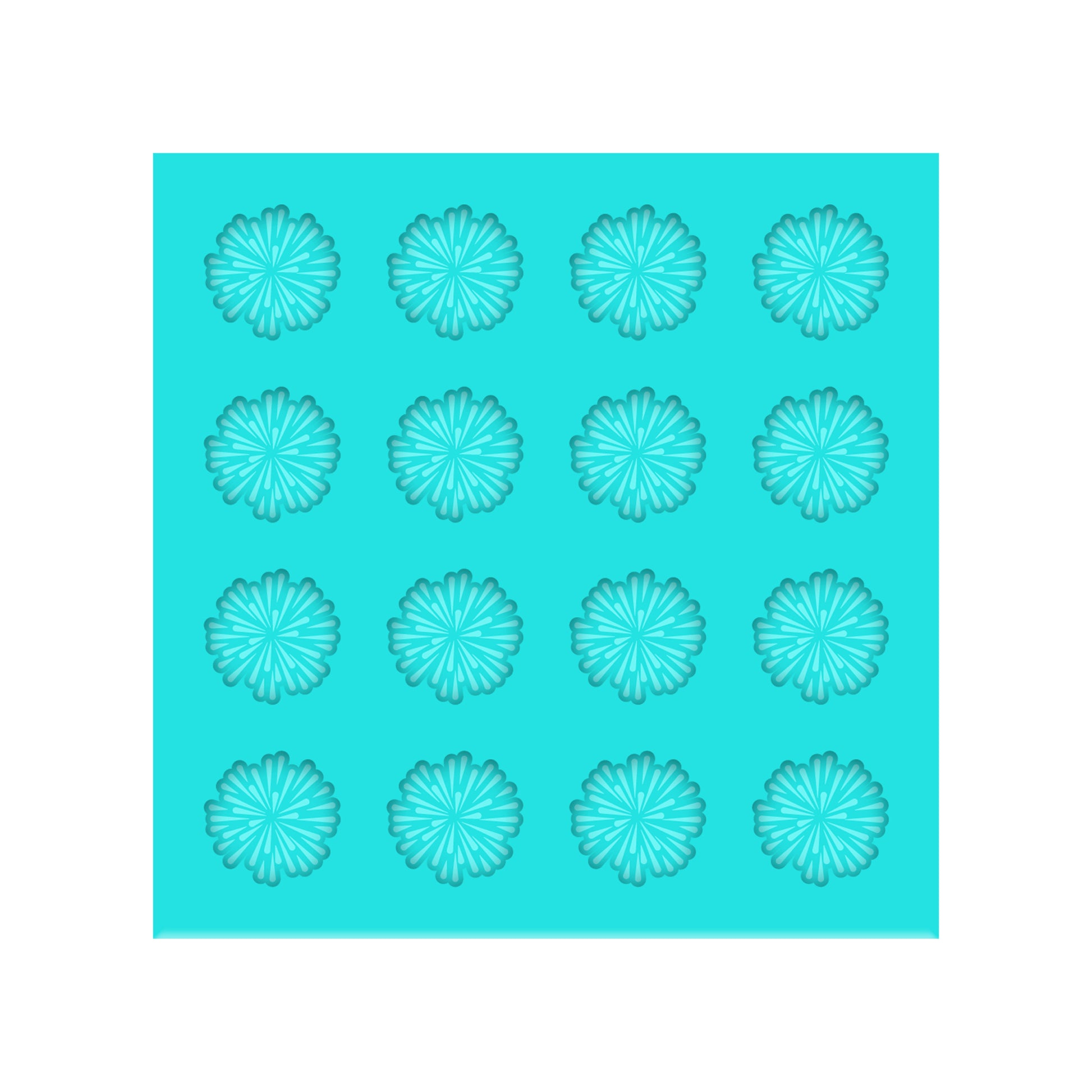 4th of July Fireworks Silicone Mold for Resin Shaker Bits, Stud Earrings, Flatbacks, Charms & Pendants