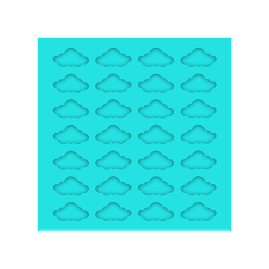 Cloud Silicone Mold for DIY Resin Shaker Bits, Stud Earrings, Charms & Pendants