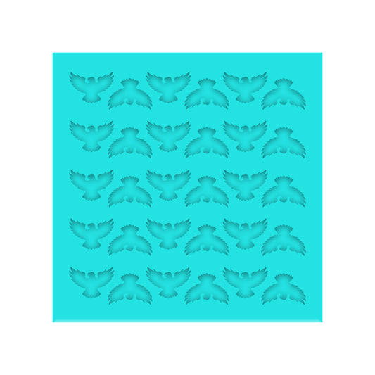 Eagle Silicone Mold for Resin Shaker Bits, Stud Earrings, Flatbacks, Charms & Pendants