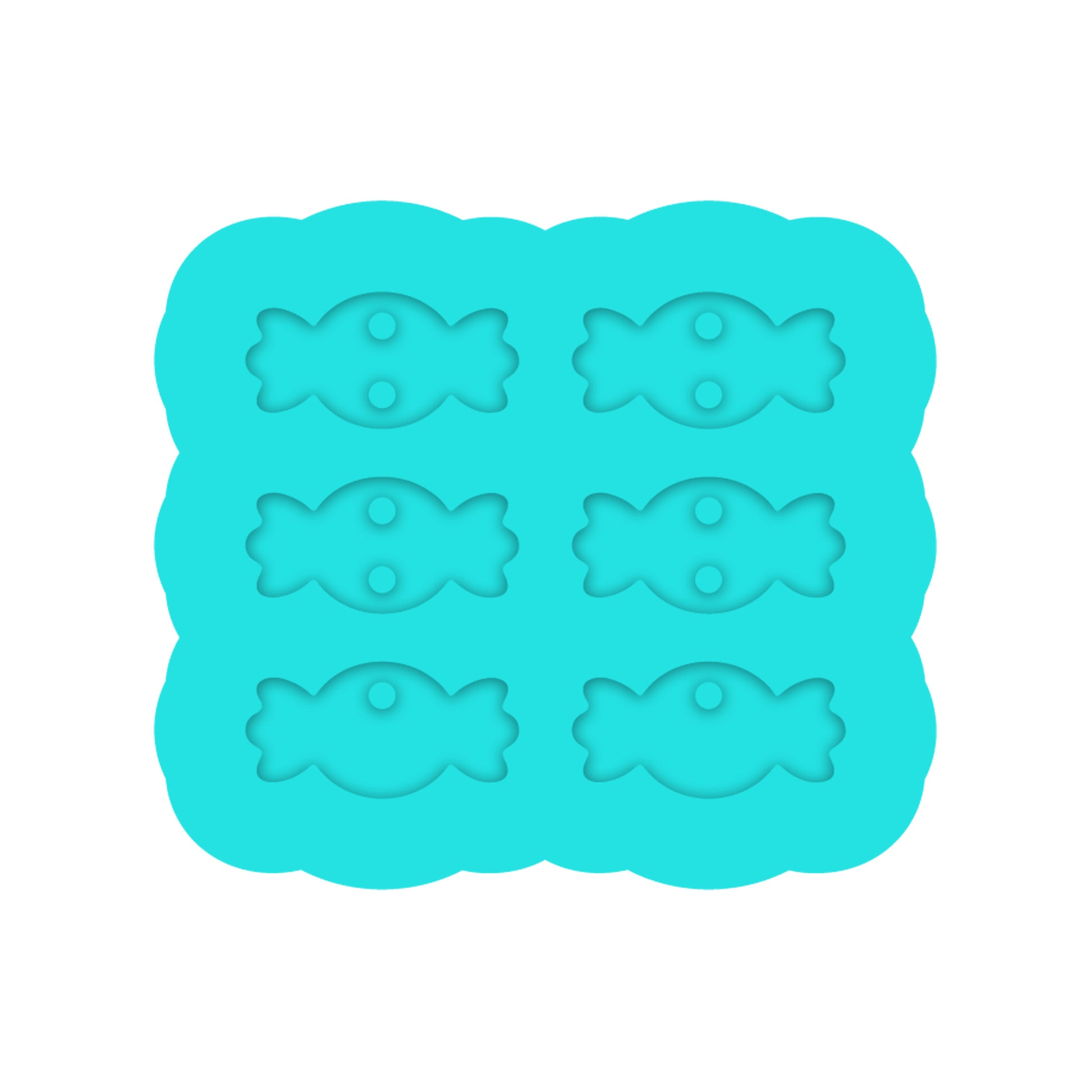 Halloween Candy Dangle Earring Silicone Mold for Resin Jewelry Artists