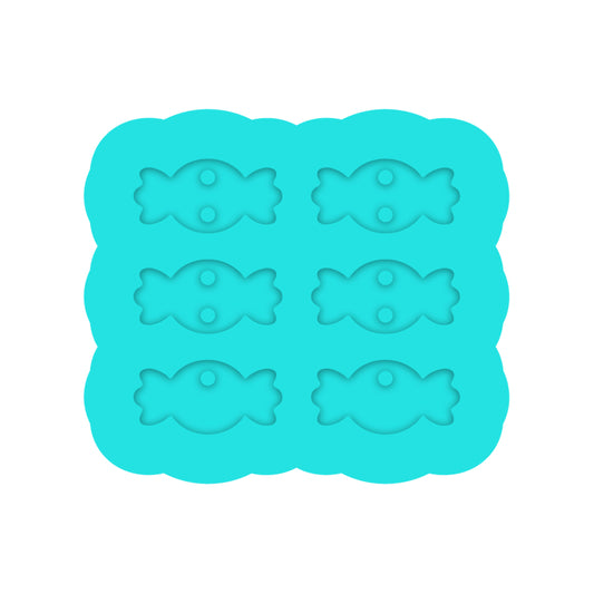 Halloween Candy Dangle Earring Silicone Mold for Resin Jewelry Artists