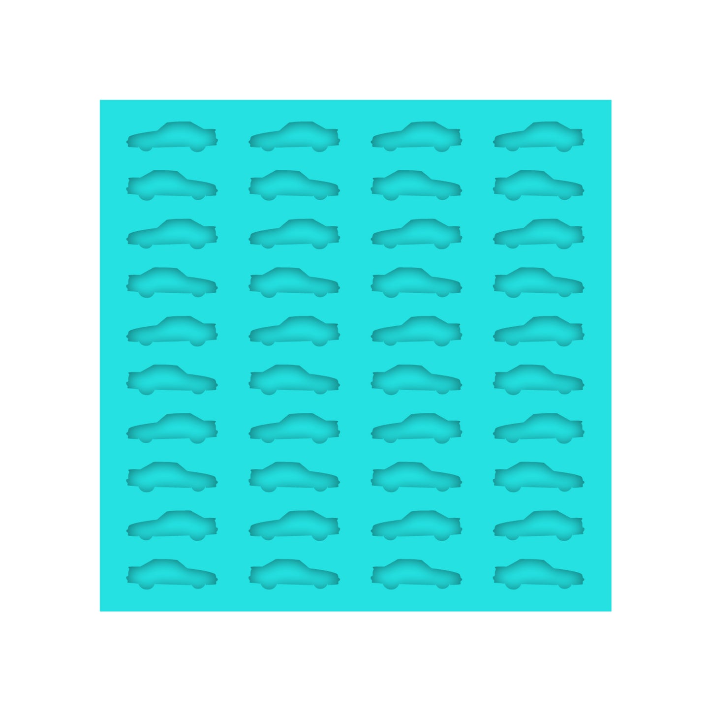 Custom - Mustang Race Car Silicone Mold