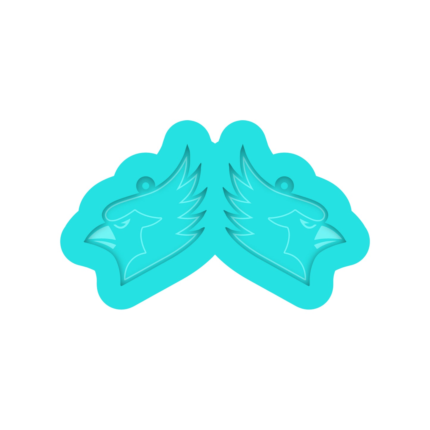 Custom - Cardinal Dangle Earring Silicone Mold