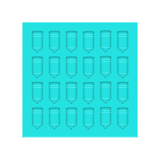 Pencil Resin Earring Silicone Mold