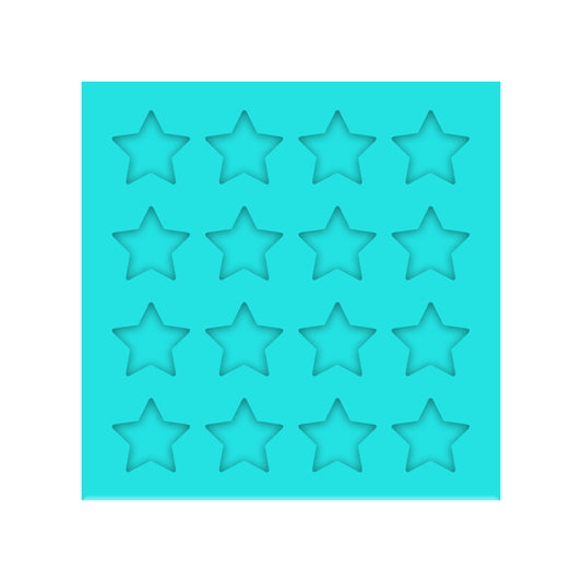 Star Silicone Mold for DIY Resin Shaker Bits, Stud Earrings, Charms & Pendants